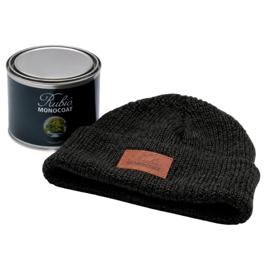 Green Beanie Brown